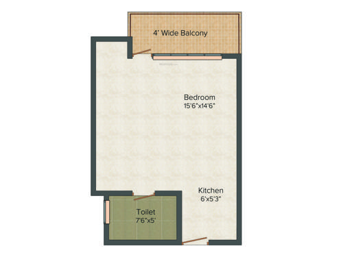 Exalter Mountain View (1BHK+1T (450 sq ft) 450 sq ft) Exalter Mountain View (1BHK+1T (450 sq ft) 450 sq ft)