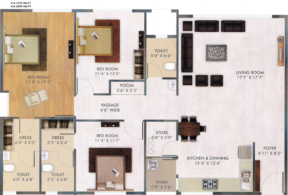 Floor Plan  punya bhoomi Floor Plan Floor Plan