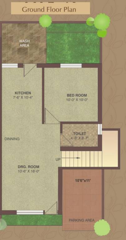 Rav Shreenath Duplex (3BHK+3T (1,470 sq ft) 1470 sq ft)