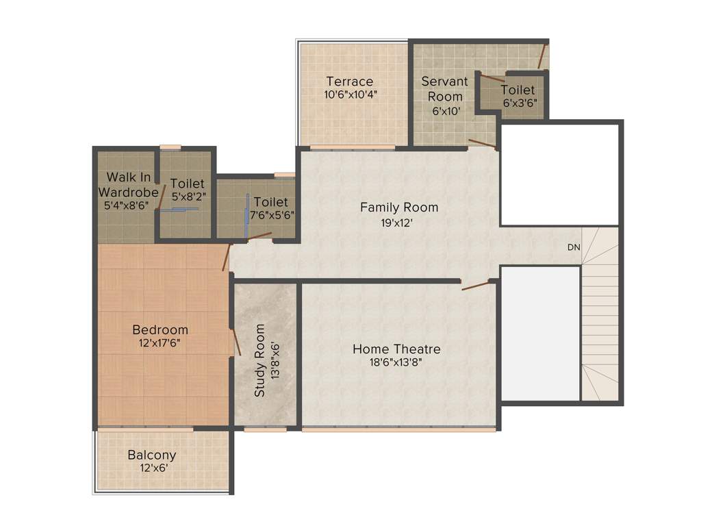 Shriram Signiaa (4BHK+4T (3,500 sq ft) 3500 sq ft)