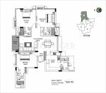 Artech Centrix (3BHK+3T (1,650 sq ft) 1650 sq ft)