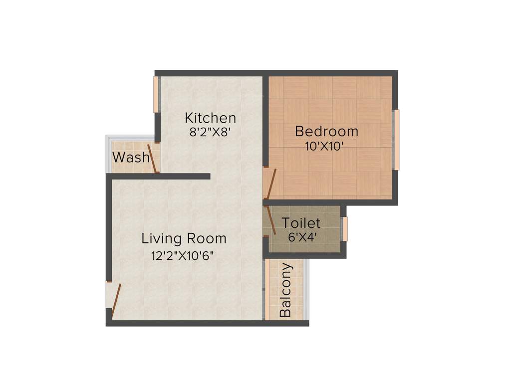 Eshanya Shantigram (1BHK+1T (585 sq ft) 585 sq ft)