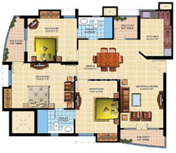 Shaurya Alstonia (3BHK+2T (1,605 sq ft) 1605 sq ft) Shaurya Alstonia (3BHK+2T (1,605 sq ft) 1605 sq ft)