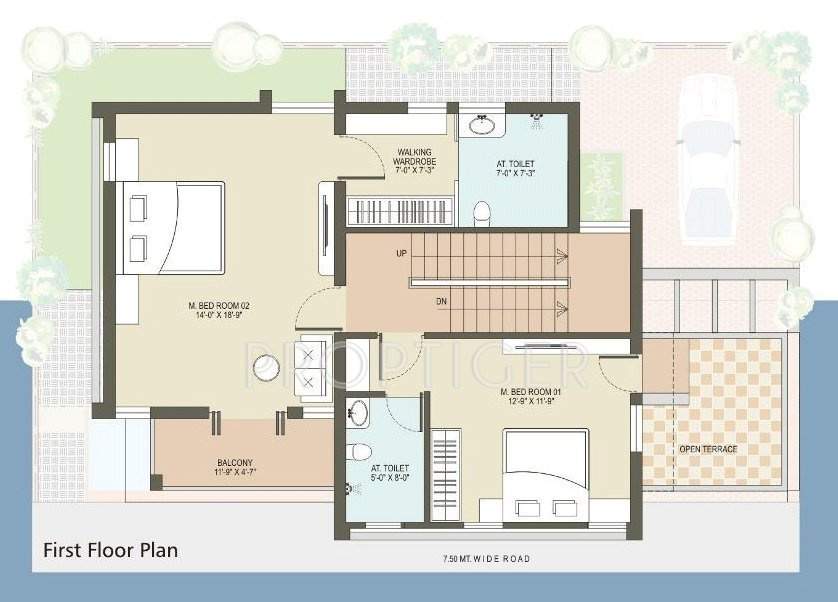 Radhe Radhe Residency (3BHK+3T (2,120 sq ft) 2120 sq ft)