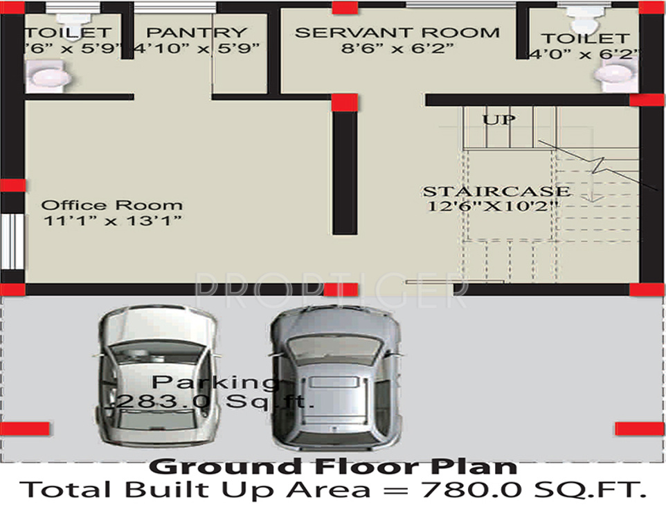 PDN Horizon (3BHK+3T (2,356 sq ft) 2356 sq ft)