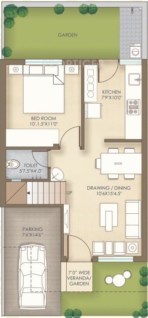 Parshwa Arham (3BHK+3T (1,762 sq ft) 1762 sq ft)