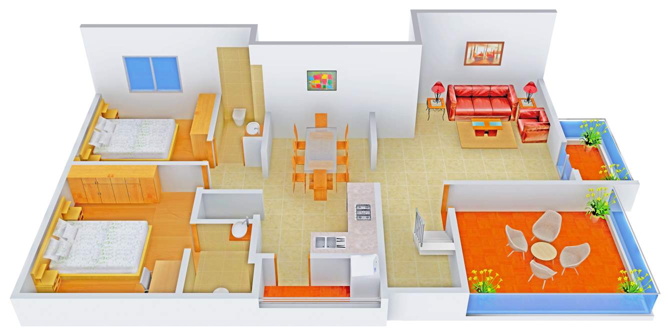 Skyseven Skyline Synnove (4BHK+4T (3,010 sq ft) 3010 sq ft)