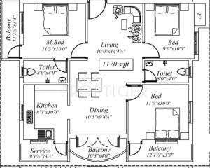 Suprabhatham Padmavathi Nagar (3BHK+2T (1,170 sq ft) 1170 sq ft) Suprabhatham Padmavathi Nagar (3BHK+2T (1,170 sq ft) 1170 sq ft)