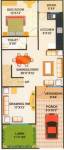 Lower Ground Floor Plan (3BHK+3T) Goyal and Singhal Infra Dream City Villa Lower Ground Floor Plan (3BHK+3T)