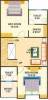 Goyal and Singhal Infra Dream City Villa Upper Ground Floor Plan (3BHK+3T)