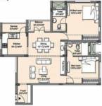 Floor Plan (2BHK+2T) Newry Properties Sheetala Floor Plan (2BHK+2T)
