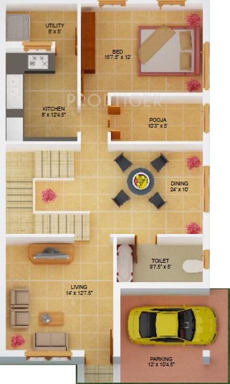 Asvini Avani (3BHK+3T (1,715 sq ft) 1715 sq ft)