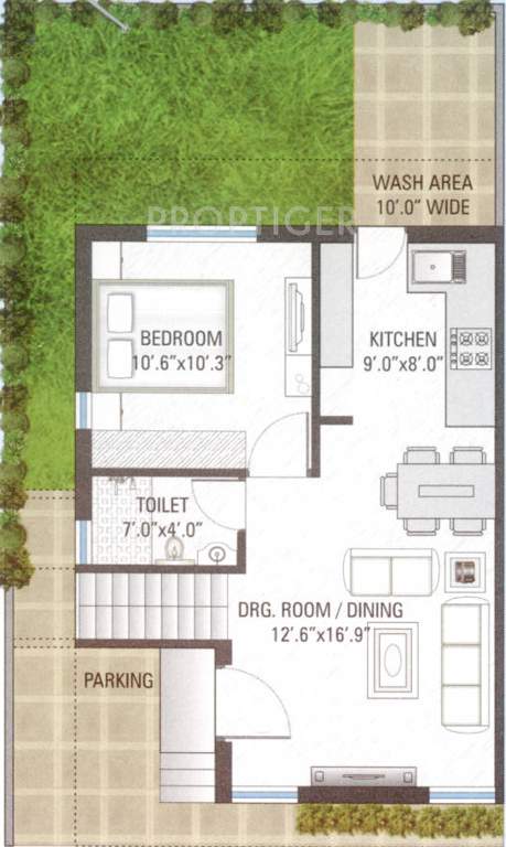 Bhumi Dream Home (3BHK+3T (1,500 sq ft) 1500 sq ft)