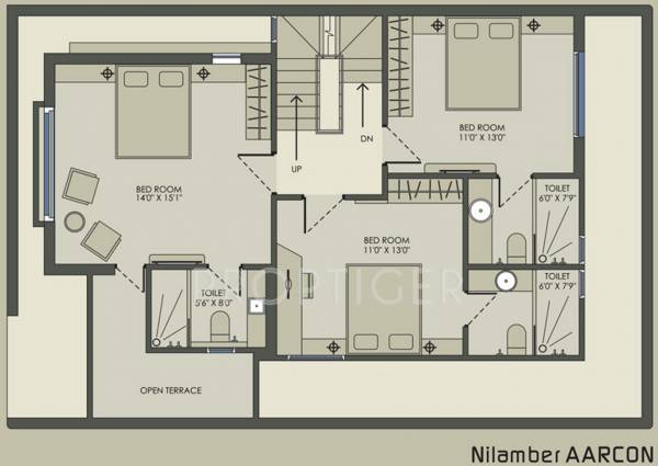 Nilamber Aarcon (4BHK+4T (2,500 sq ft) 2500 sq ft) Nilamber Aarcon (4BHK+4T (2,500 sq ft) 2500 sq ft)