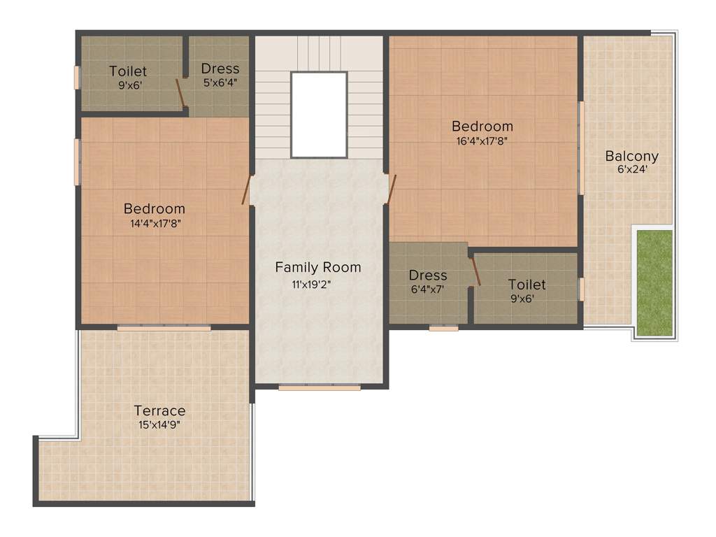 Purva The Sound of Water (3BHK+3T (4,185 sq ft) + Servant Room 4185 sq ft)