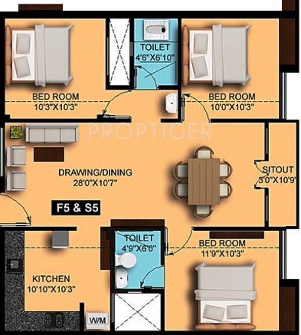 Sumangali Eastern Square (3BHK+2T (1,188 sq ft) 1188 sq ft) Sumangali Eastern Square (3BHK+2T (1,188 sq ft) 1188 sq ft)
