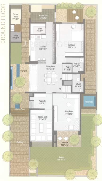 Sachin Sherwoods Lifestyle Villas (4BHK+4T (7,800 sq ft) 7800 sq ft)