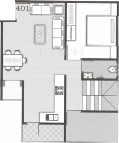 Dove The Dove Apartment (3BHK+3T (1,700 sq ft) 1700 sq ft)