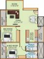 Sri Windermere (2BHK+2T (1,334 sq ft) Study Room 1334 sq ft) Sri Windermere (2BHK+2T (1,334 sq ft) Study Room 1334 sq ft)
