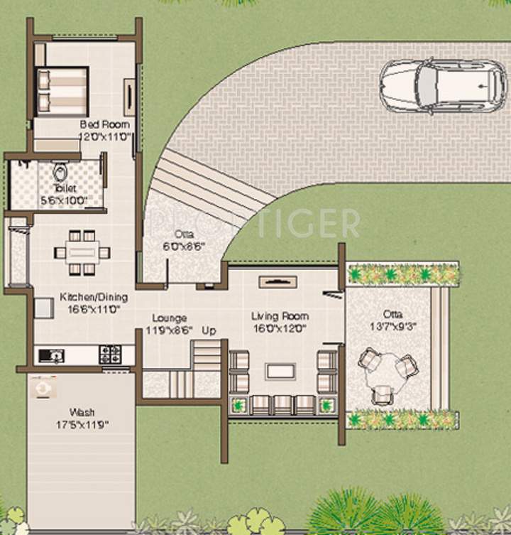 Hari Divya Shrushti Farms (2BHK+2T (2,200 sq ft) 2200 sq ft)