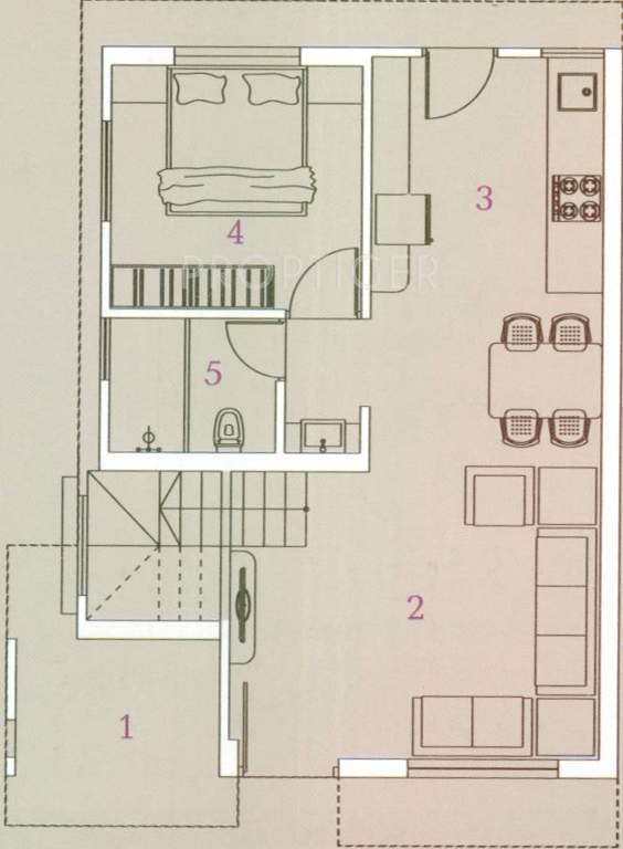 Krisnyog Pramukh Swami Residency (3BHK+3T (1,750 sq ft) 1750 sq ft)