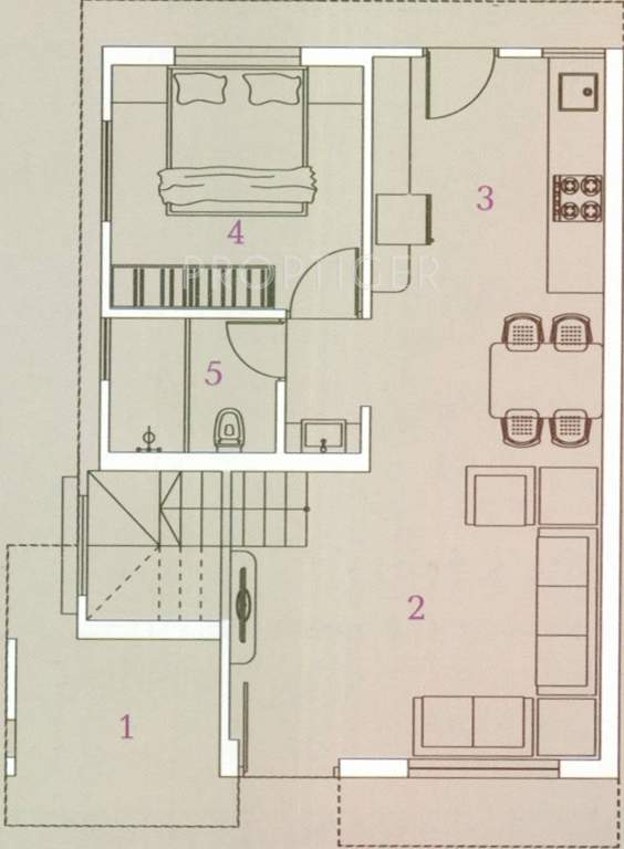 Krisnyog Pramukh Swami Residency (4BHK+4T (2,250 sq ft) 2250 sq ft)