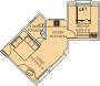 Karan Rhea (1BHK+1T (575 sq ft) 575 sq ft) Karan Rhea (1BHK+1T (575 sq ft) 575 sq ft)