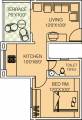 Karan Rhea (1BHK+1T (550 sq ft) 550 sq ft) Karan Rhea (1BHK+1T (550 sq ft) 550 sq ft)