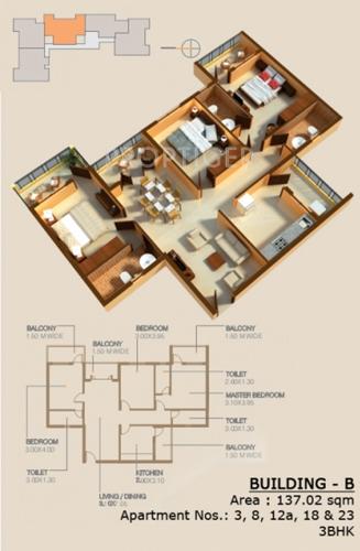 Nanu Sapana Satellite (3BHK+3T (1,474 sq ft) 1474 sq ft)