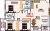 KV Pristine (3BHK+3T (1,360 sq ft) 1360 sq ft)