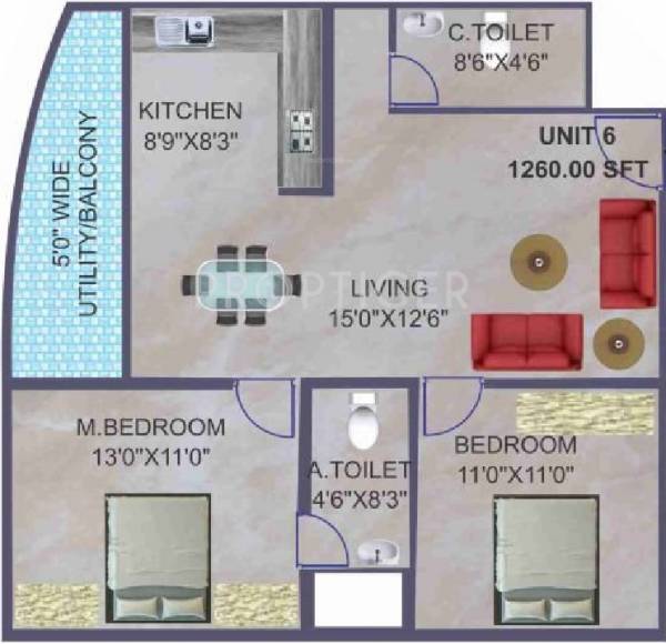 Floor Plan akshaya-residency Floor Plan Floor Plan