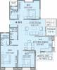 Ravindra Shree Ravi Enclave (3BHK+3T (1,596 sq ft) 1596 sq ft)