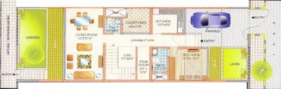 Standard Nakshatra (3BHK+3T (2,350 sq ft) 2350 sq ft)