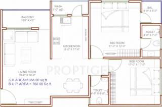 Wallman Sukhdham Residency (2BHK+2T (1,088 sq ft) 1088 sq ft) Wallman Sukhdham Residency (2BHK+2T (1,088 sq ft) 1088 sq ft)