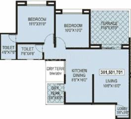 Sree Aishwaryam Greens (2BHK+2T (941 sq ft) 941 sq ft) Sree Aishwaryam Greens (2BHK+2T (941 sq ft) 941 sq ft)