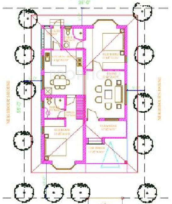 Covai Shenbagam Estates (2BHK+2T (1,022 sq ft) 1022 sq ft)