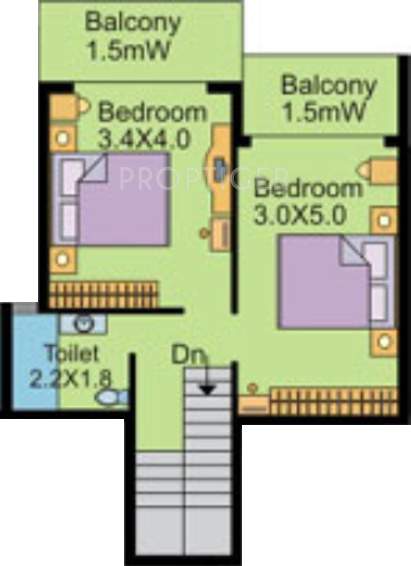 Nanu Sapana Hillcrest (4BHK+4T (1,906 sq ft) 1906 sq ft)