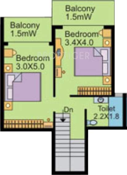 Nanu Sapana Hillcrest (4BHK+4T (2,009 sq ft) 2009 sq ft)