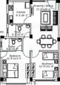 Neon (2BHK+2T (1,081 sq ft) 1081 sq ft)  Neon (2BHK+2T (1,081 sq ft) 1081 sq ft)