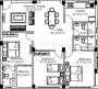 Neon (3BHK+3T (1,453 sq ft) 1453 sq ft)  Neon (3BHK+3T (1,453 sq ft) 1453 sq ft)