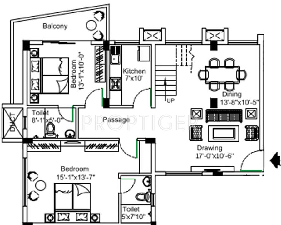  Neon (5BHK+5T (3,581 sq ft) 3581 sq ft)