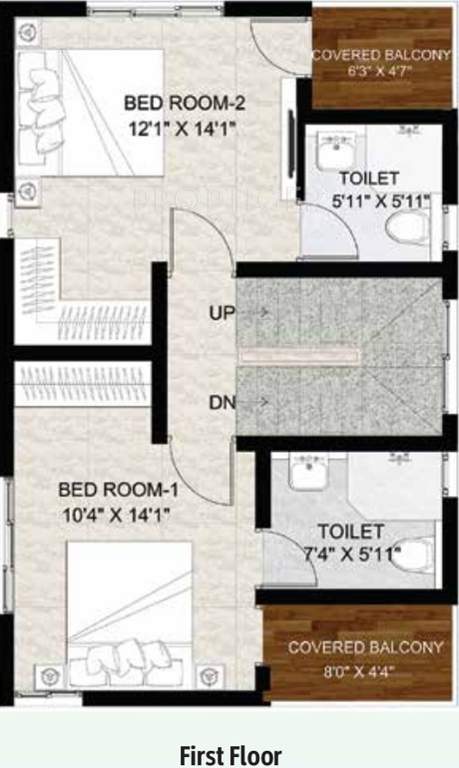 Artha Zen (3BHK+3T (2,268 sq ft) 2268 sq ft)