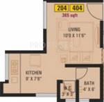 Vrindavan Barsana Enclave (1BHK+1T (365 sq ft) 365 sq ft)