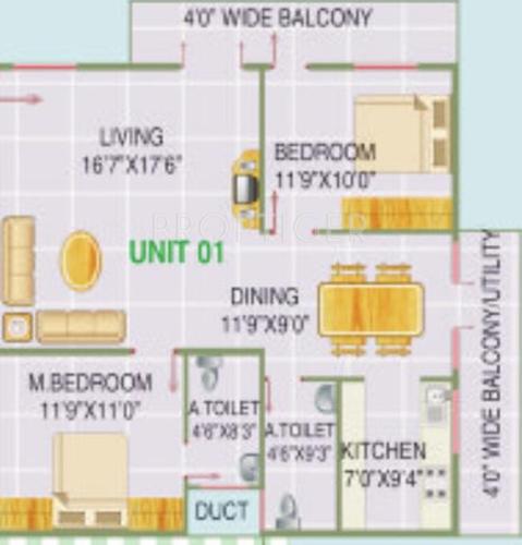 Elegant Elite (2BHK+2T (1,215 sq ft) 1215 sq ft) Elegant Elite (2BHK+2T (1,215 sq ft) 1215 sq ft)