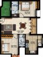 Malles Alankar (2BHK+2T (956 sq ft) 956 sq ft) Malles Alankar (2BHK+2T (956 sq ft) 956 sq ft)