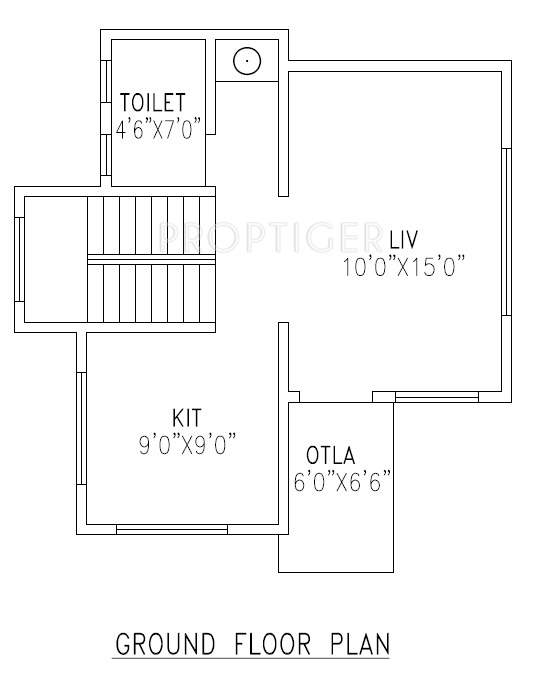 Sankalp Hills villas (1BHK+2T (965 sq ft) 965 sq ft)