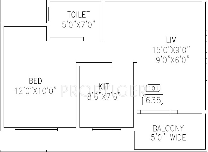 Sankalp Hills Apartment (1BHK+1T (635 sq ft) 635 sq ft) Sankalp Hills Apartment (1BHK+1T (635 sq ft) 635 sq ft)