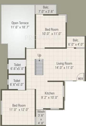 Vrundavan Vrundavan Heights (4BHK+4T (1,970 sq ft) 1970 sq ft)