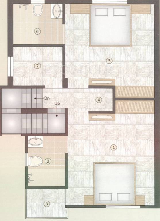 First Floor Plan janki residency Floor Plan First Floor Plan