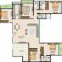 Floor Plan (5BHK+4T) Options Developers Yogniti Floor Plan (5BHK+4T)